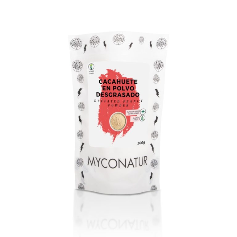 Proteína de cacahuete en polvo desgrasado Myconatur