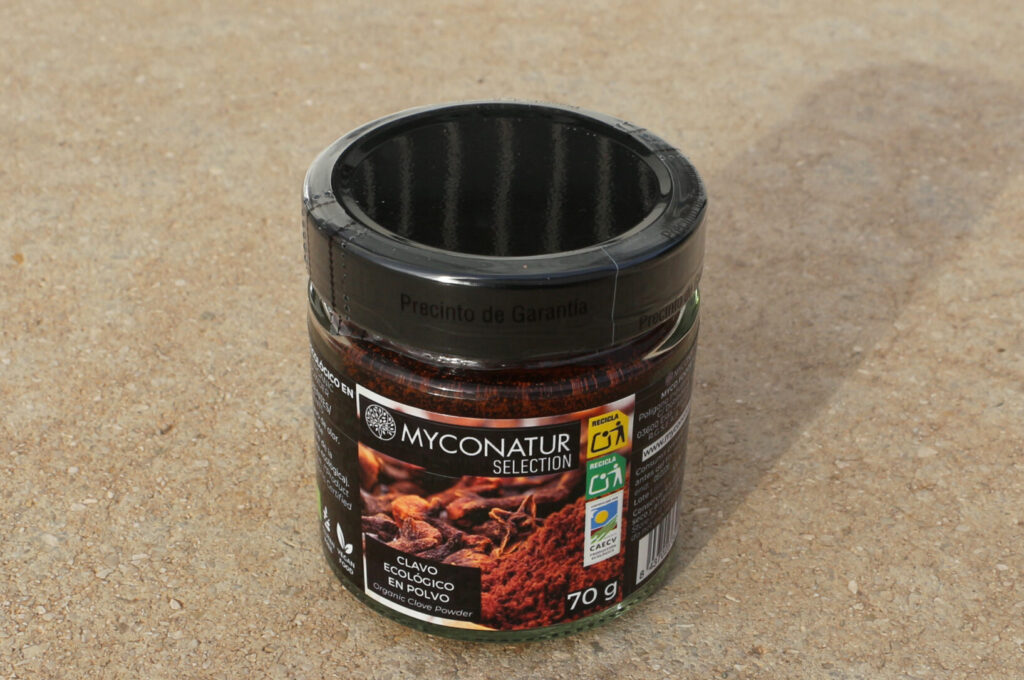 Clavo de olor en polvo ecológico